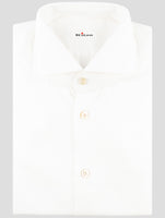 Kiton White Cotton Shirt