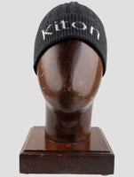 Kiton Gray Cashmere Beanie Hat