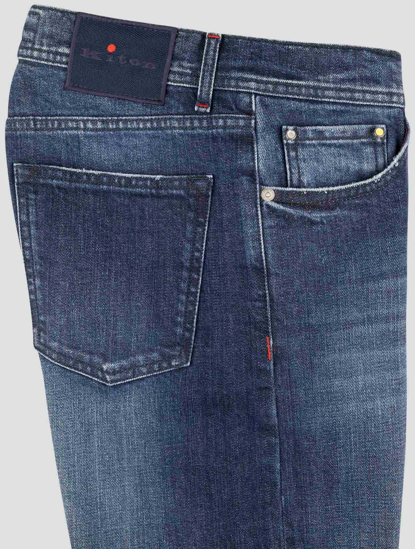 Kiton Denim Cotton Ea Jeans