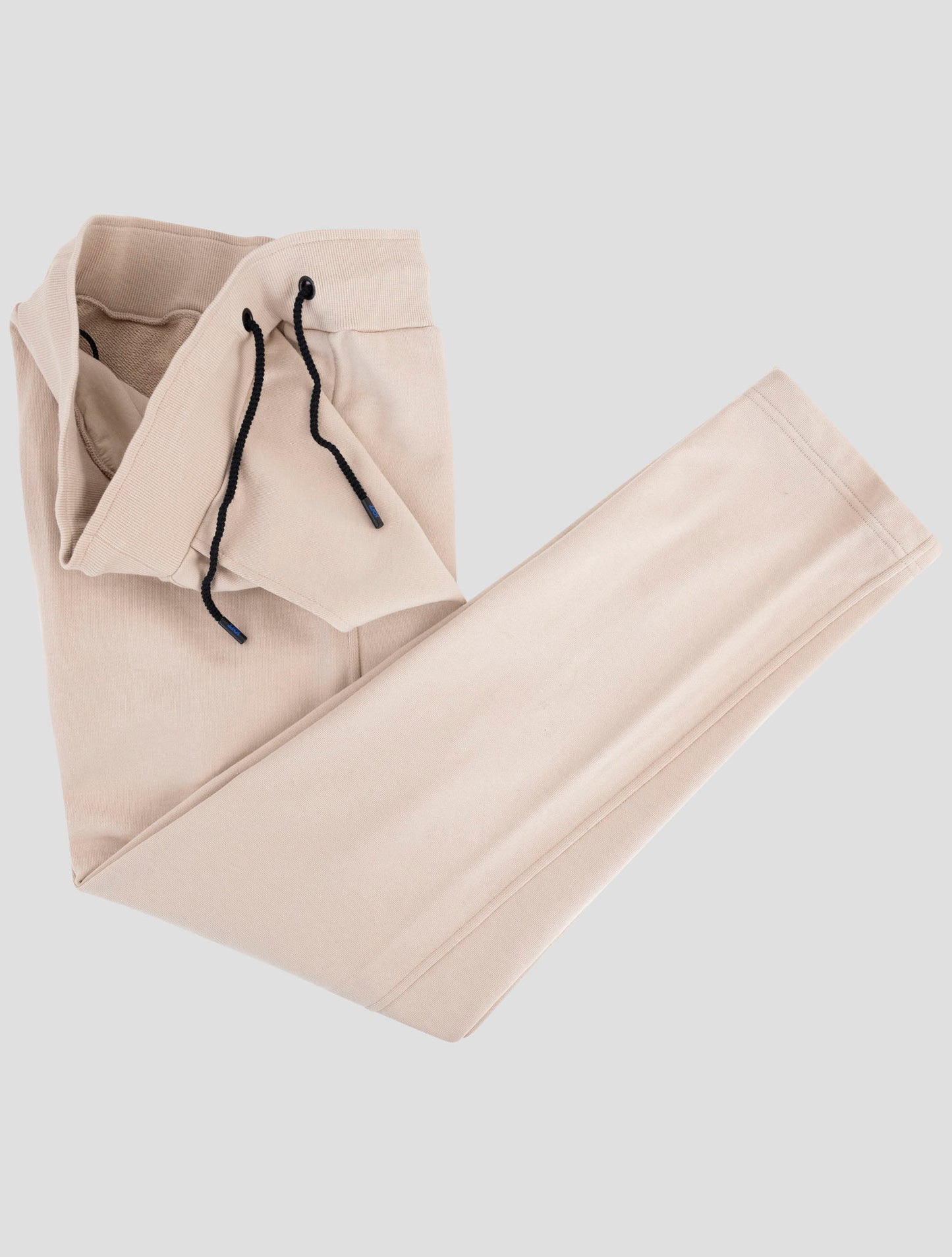 Kiton Knt Beige Cotton Jogging Pants