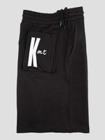 Kiton Knt Black Cotton Short Pants