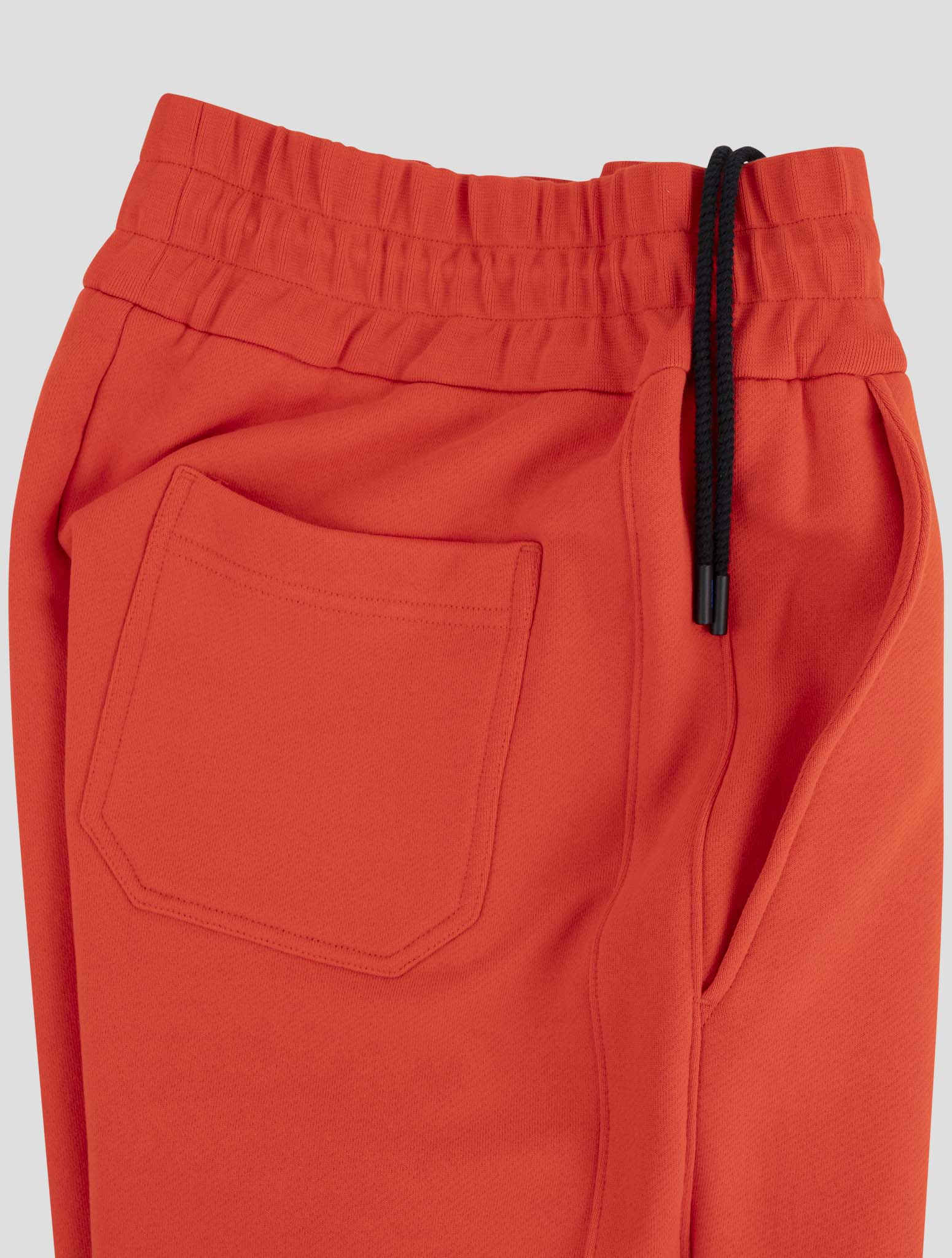 Kiton Knt Red Cotton Jogging Pants