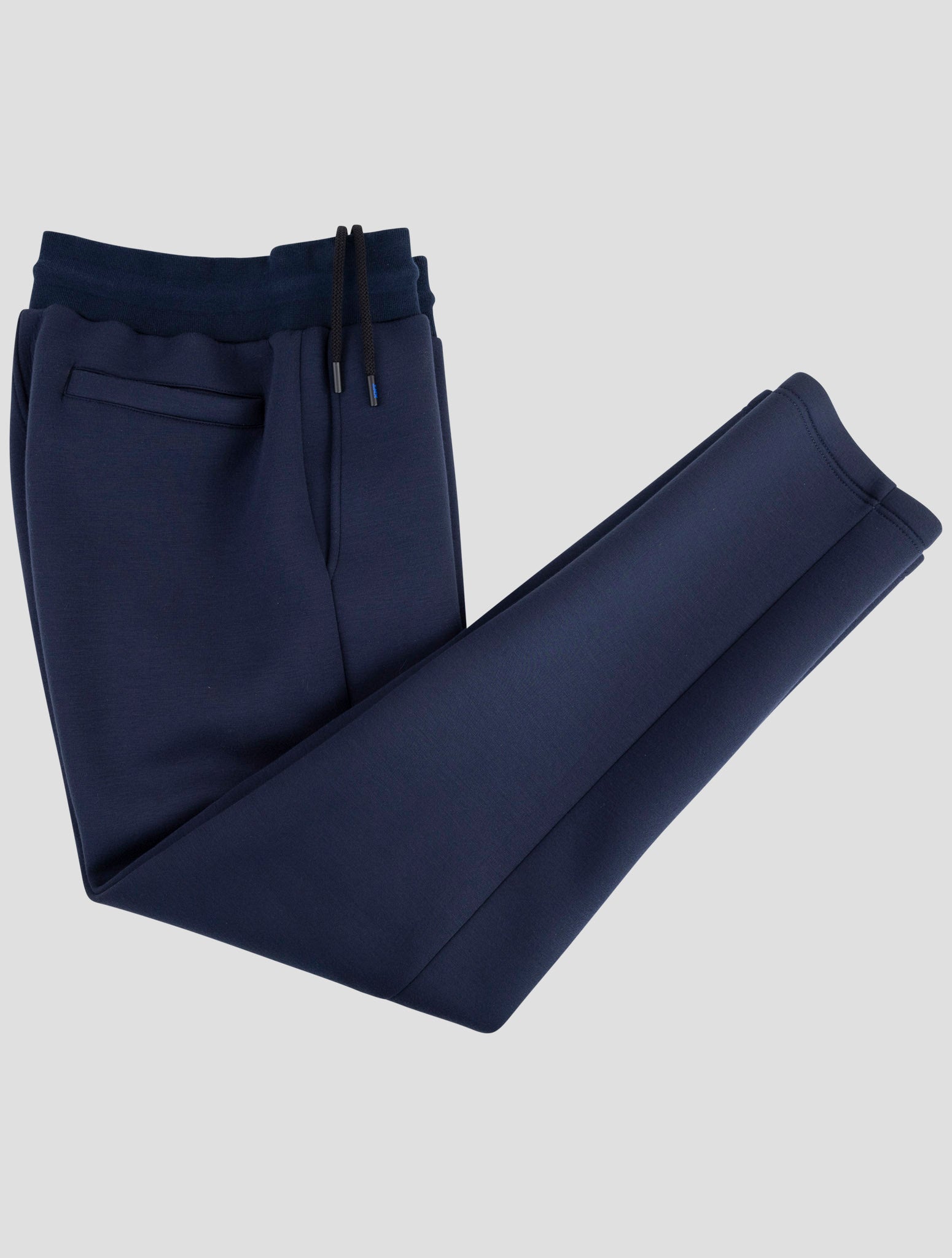 Kiton Knt Blue Viscose Ea Pants
