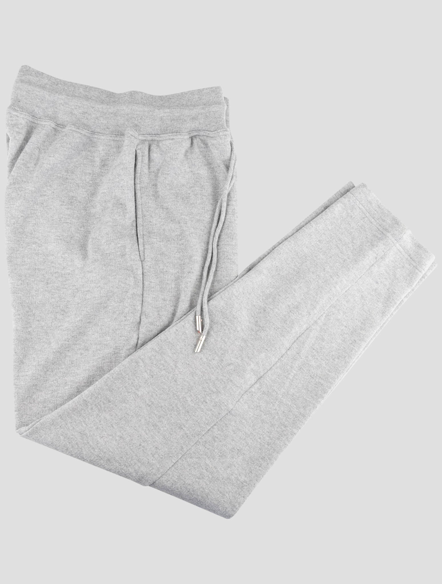 Kiton Gray Cashmere Jogging Pants