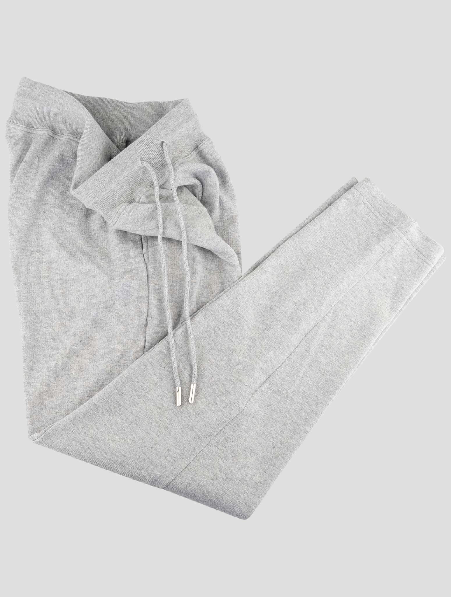Kiton Gray Cashmere Jogging Pants