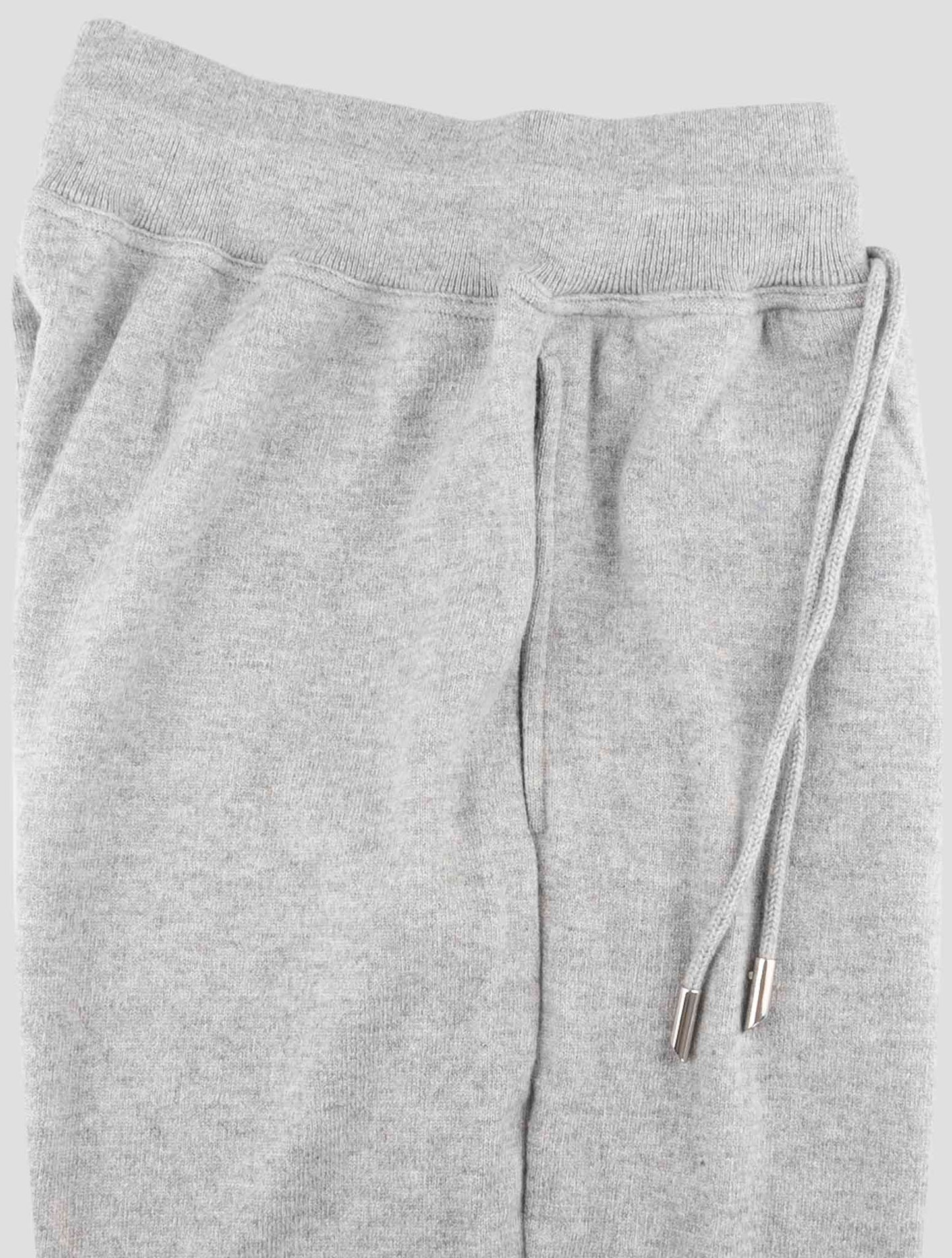 Kiton Gray Cashmere Jogging Pants