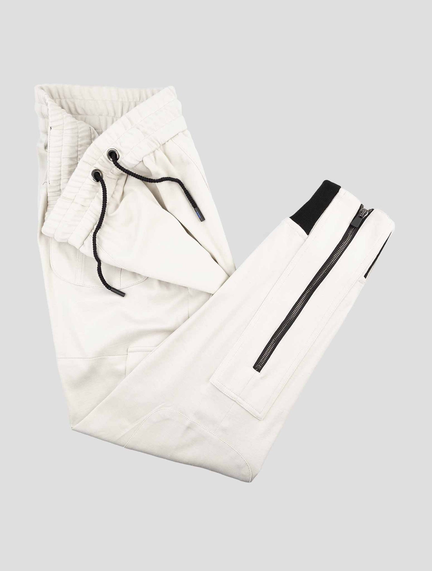 Kiton Knt Beige Cotton Cargo Pants