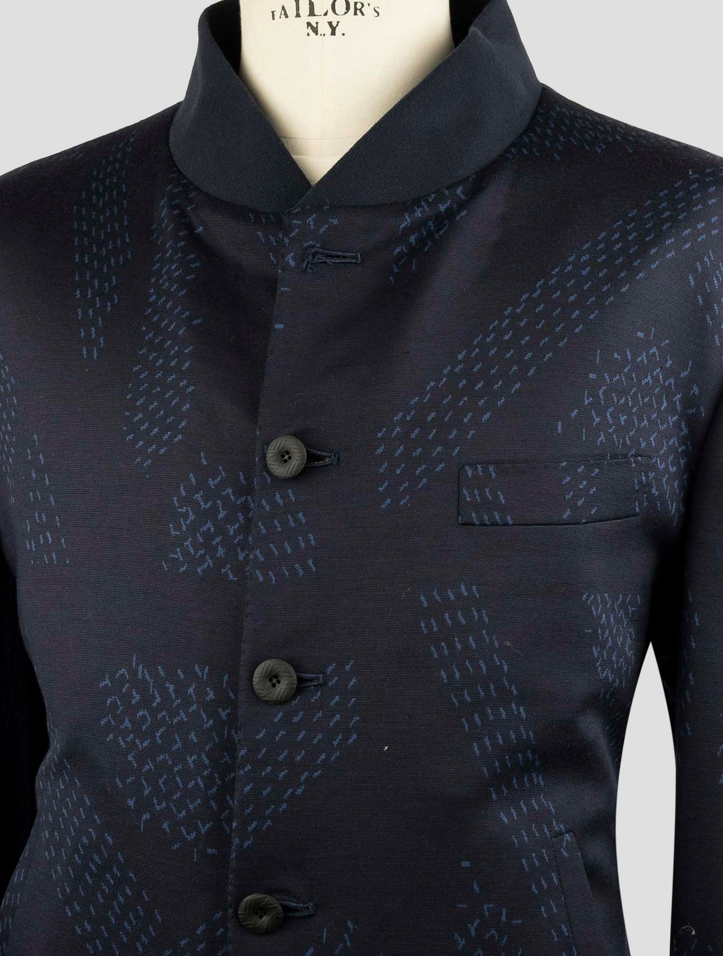 Kiton Knt Blue Wool Suit