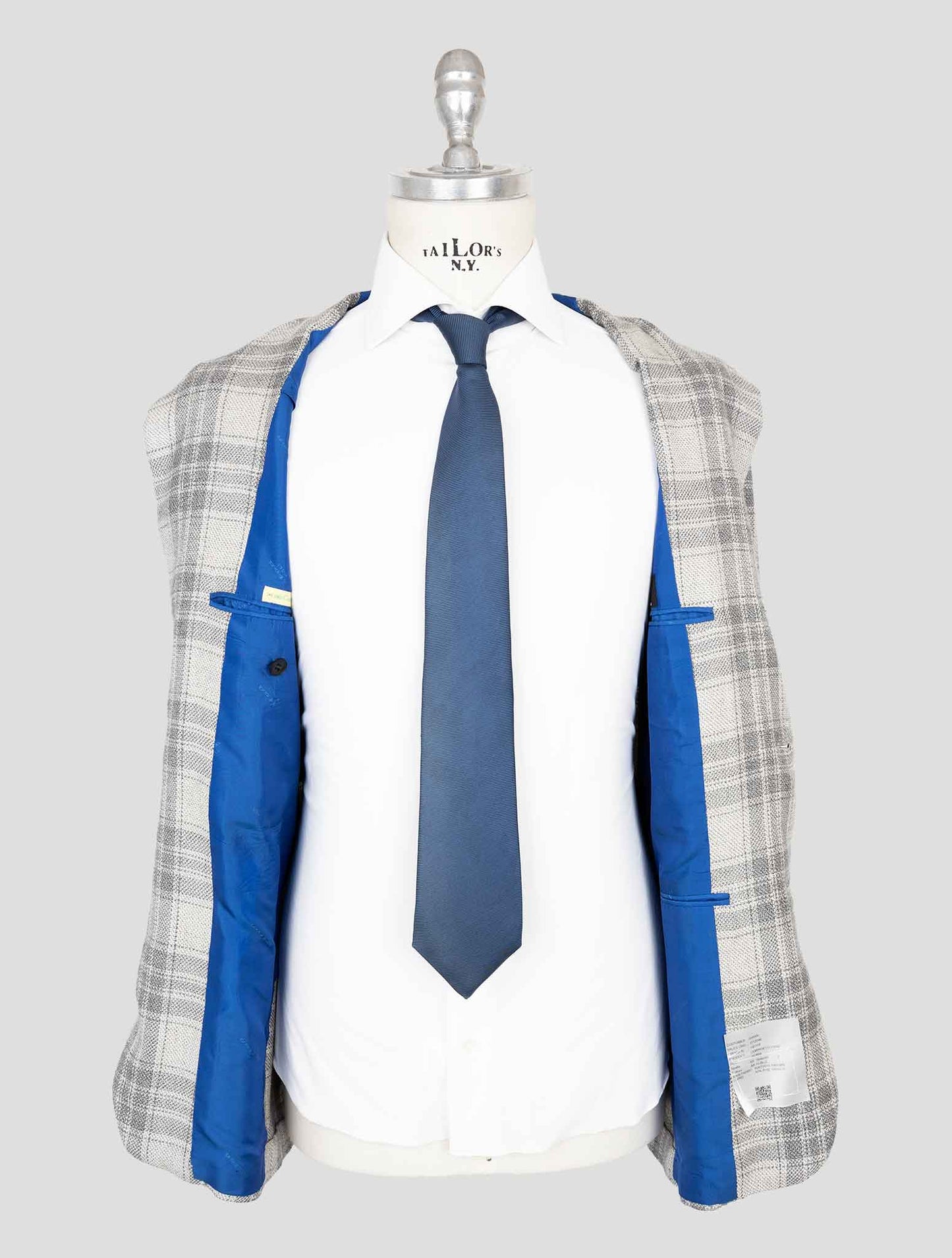 Kiton Gray Cashmere Blazer