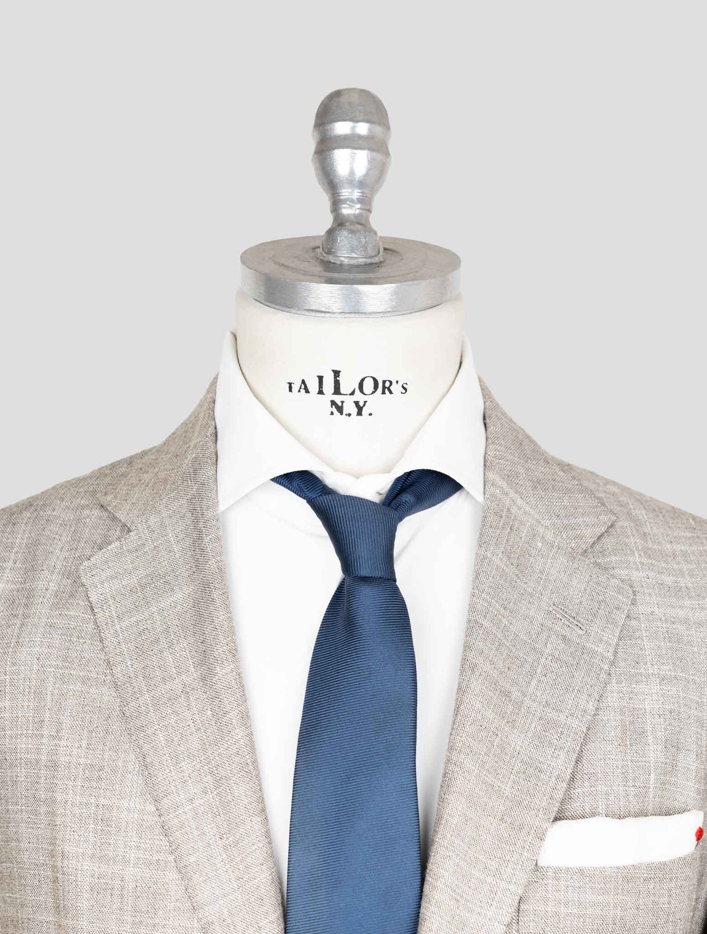 Kiton Gray Cashmere Silk Blazer