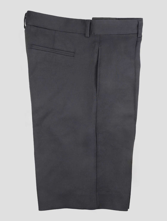Kiton Knt Black Cotton Pa Ea Short Pants