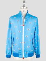 Kiton Light Blue Pl Coat