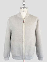 Kiton Gray Cashmere Coat