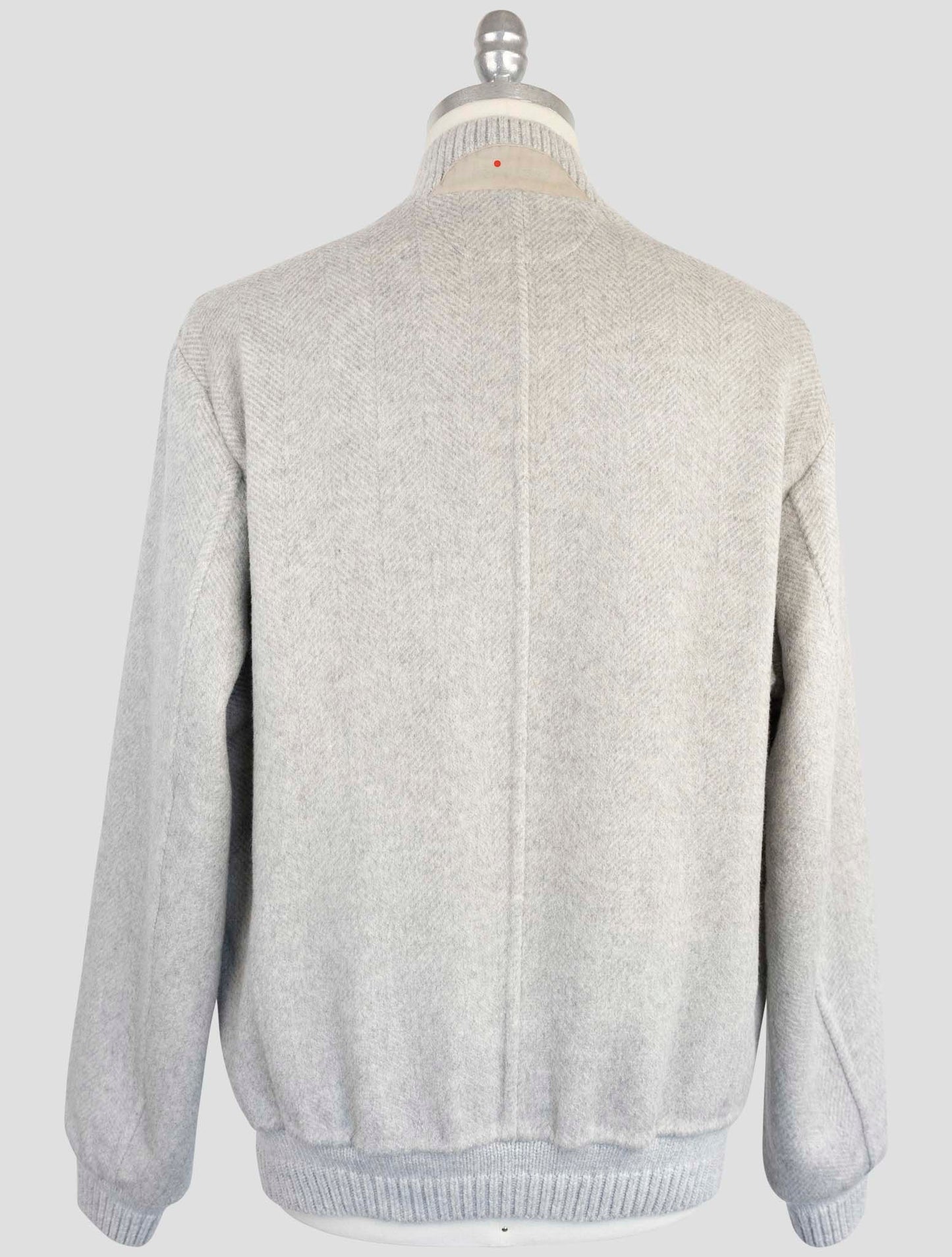 Kiton Gray Cashmere Coat