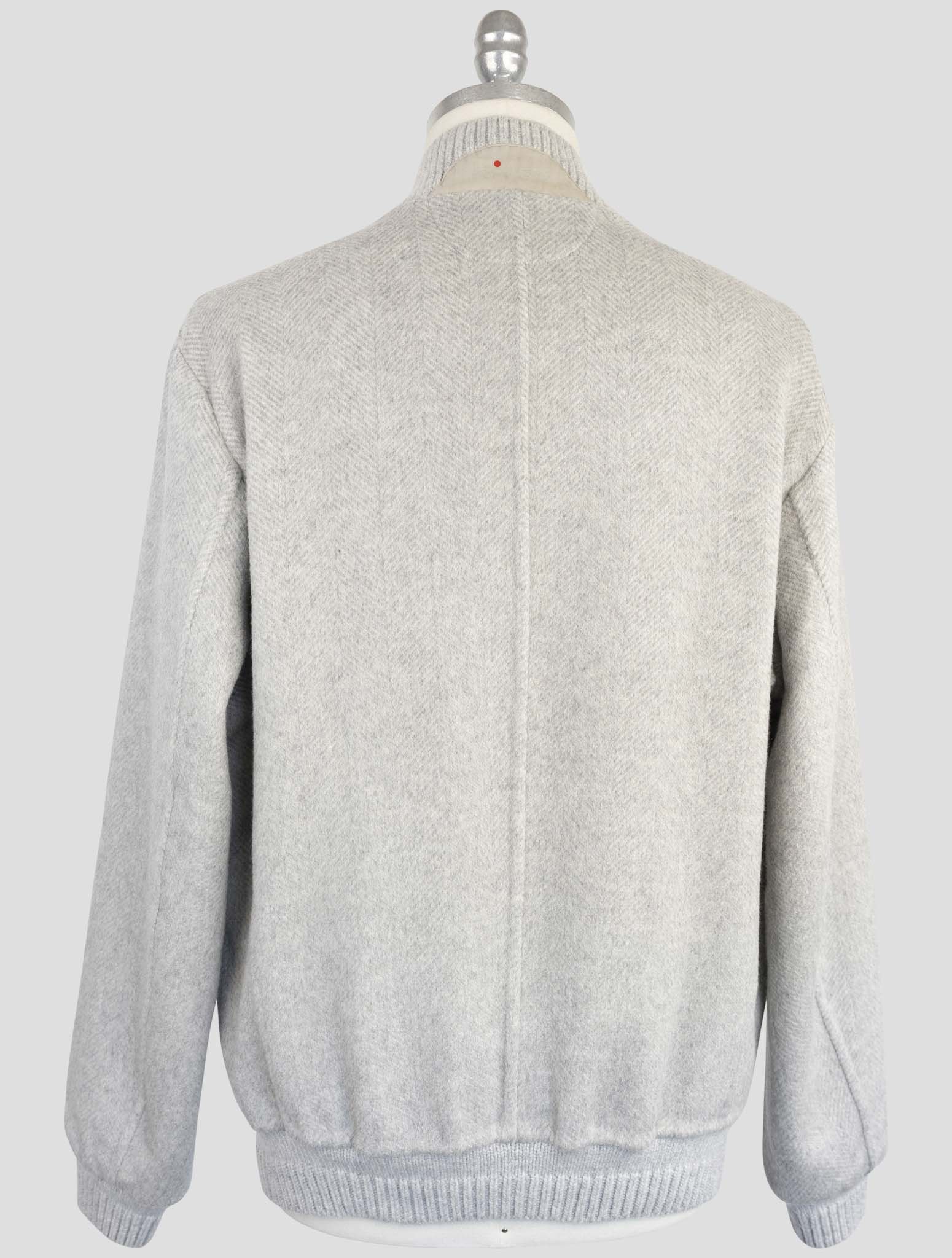 Kiton Gray Cashmere Coat
