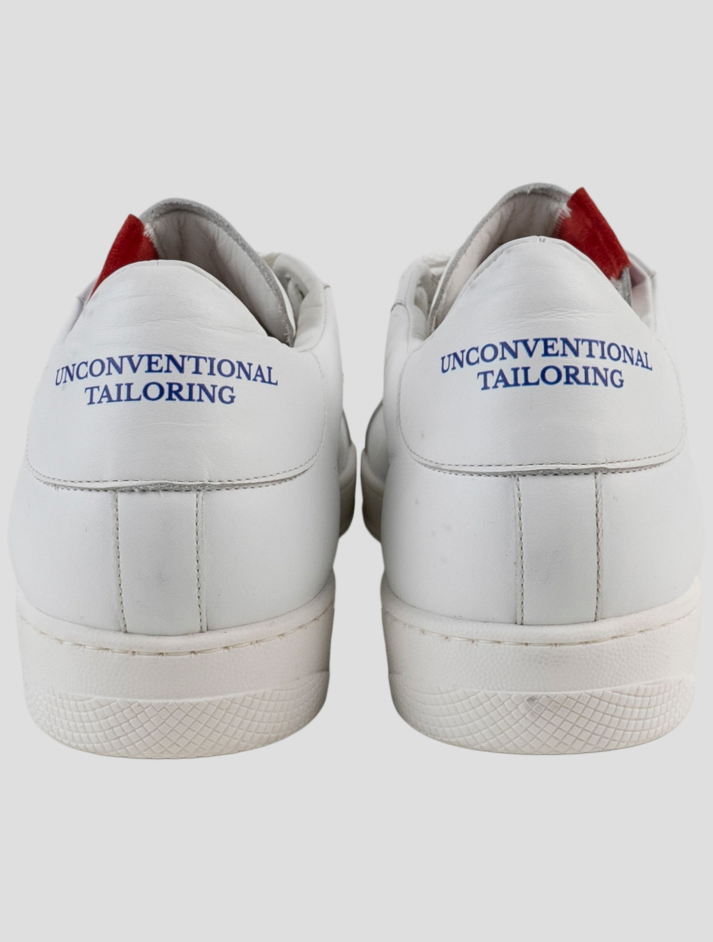 Kiton Knt White Leather Sneakers