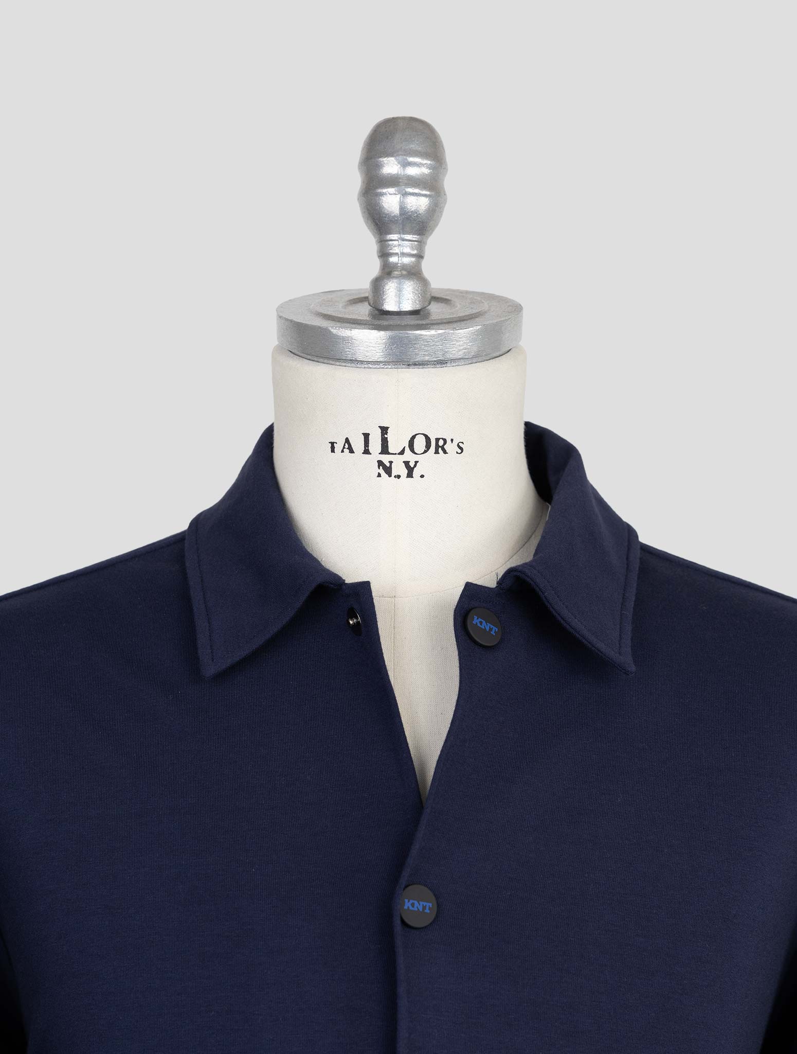 Kiton Knt Blue Cotton Ea Tracksuit