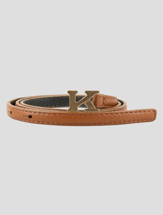 Kiton Brown Leather Belt