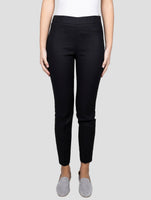 Kiton Black Linen Viscose Ea Pants