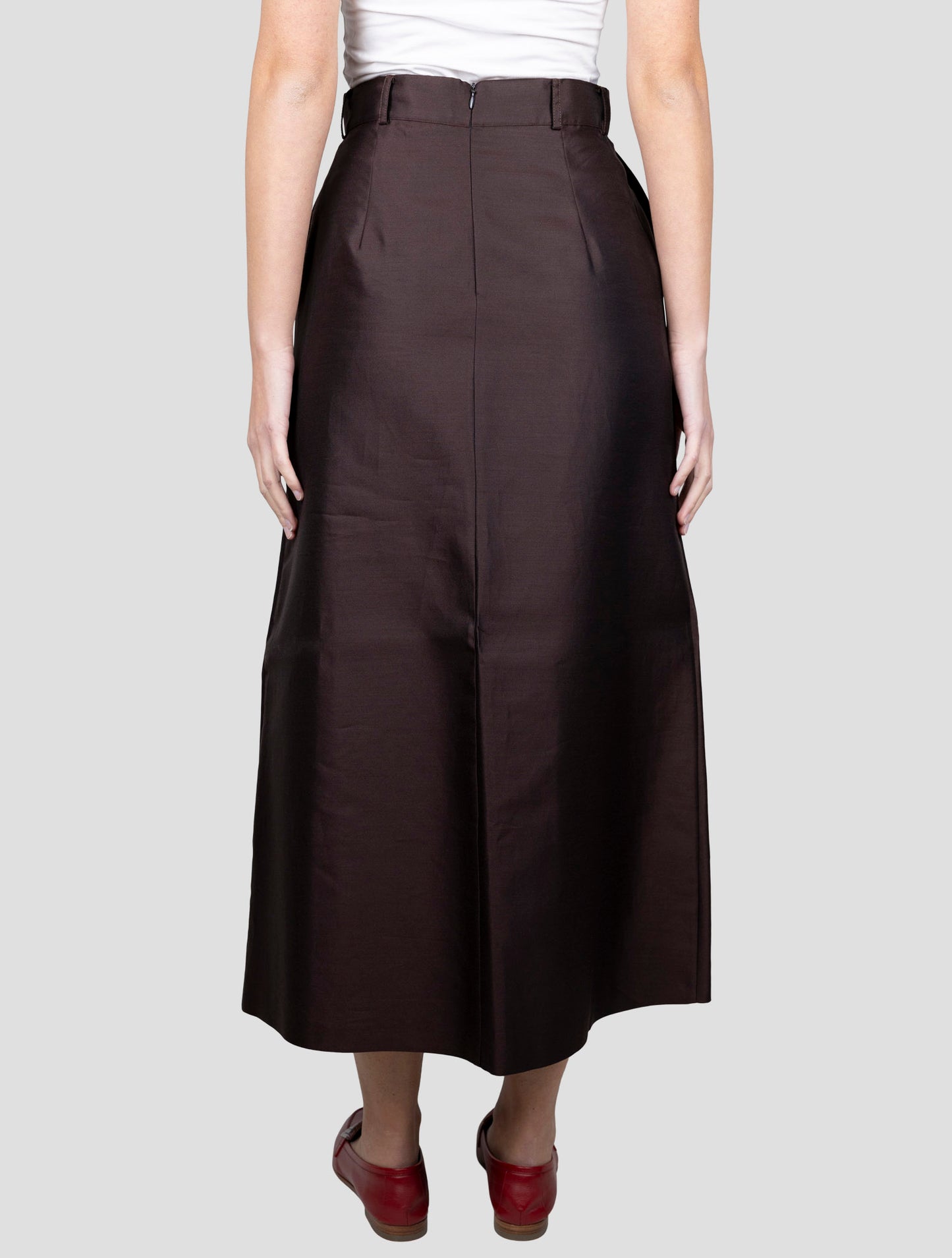 Kiton Brown Silk Cotton Pants