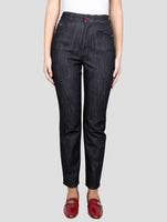 Kiton Dark Gray Cotton Cashmere Ea Jeans