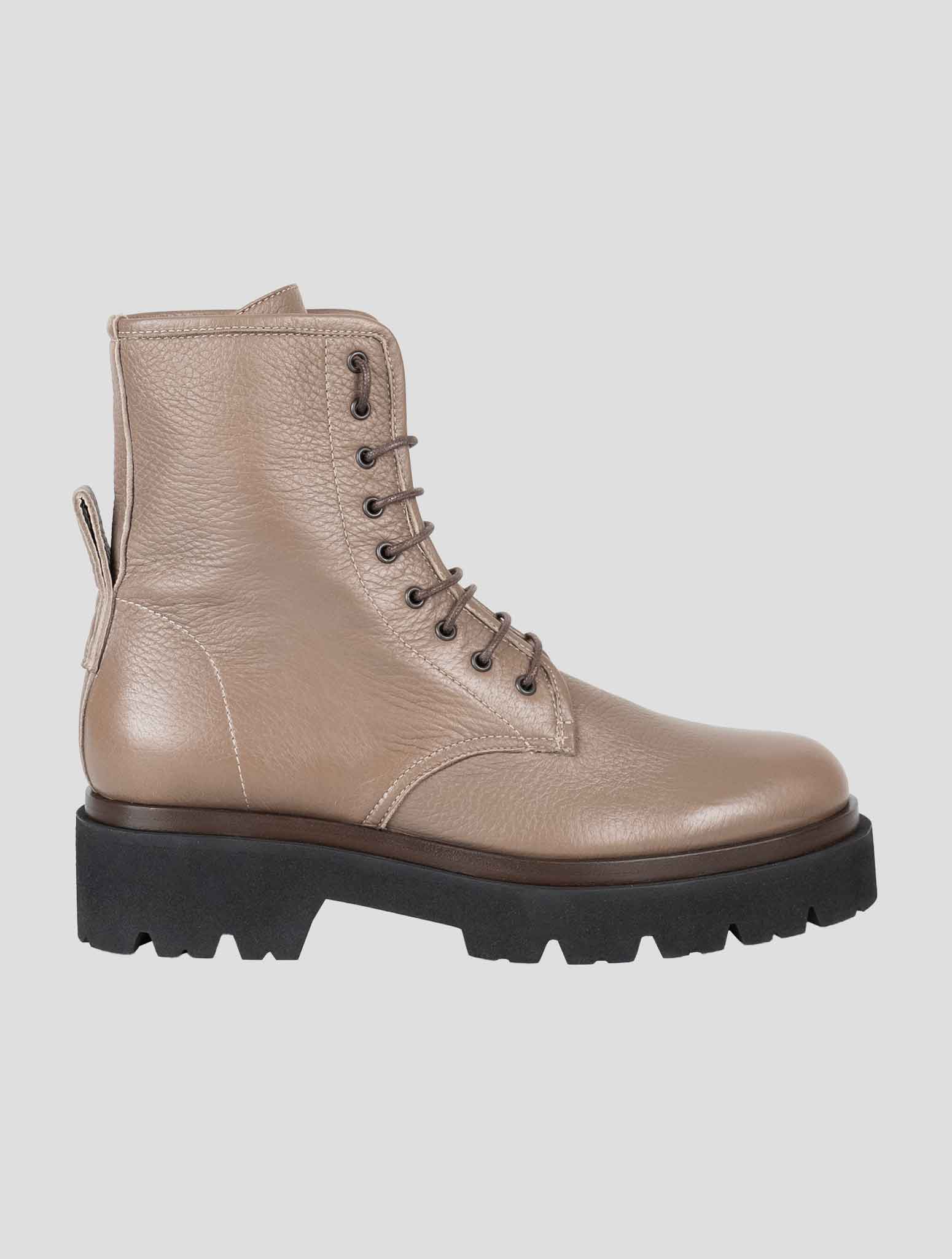 Kiton Brown Leather Boots