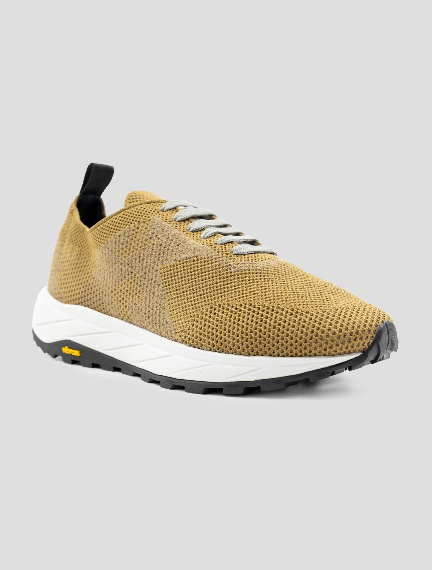 Kiton Brown Pl Pu Wool Sneakers