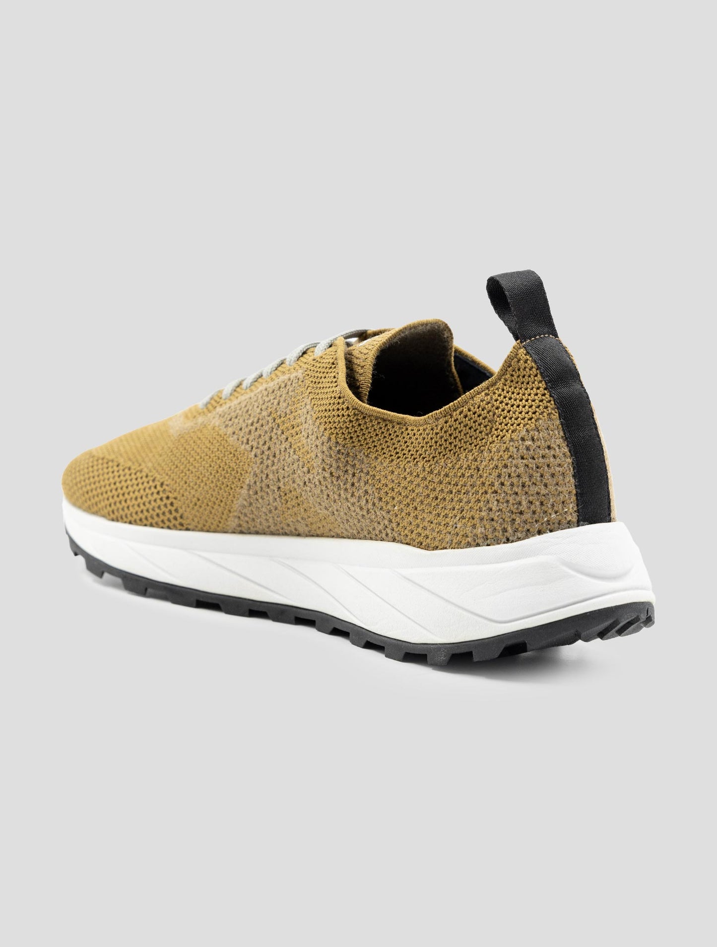 Kiton Brown Pl Pu Wool Sneakers