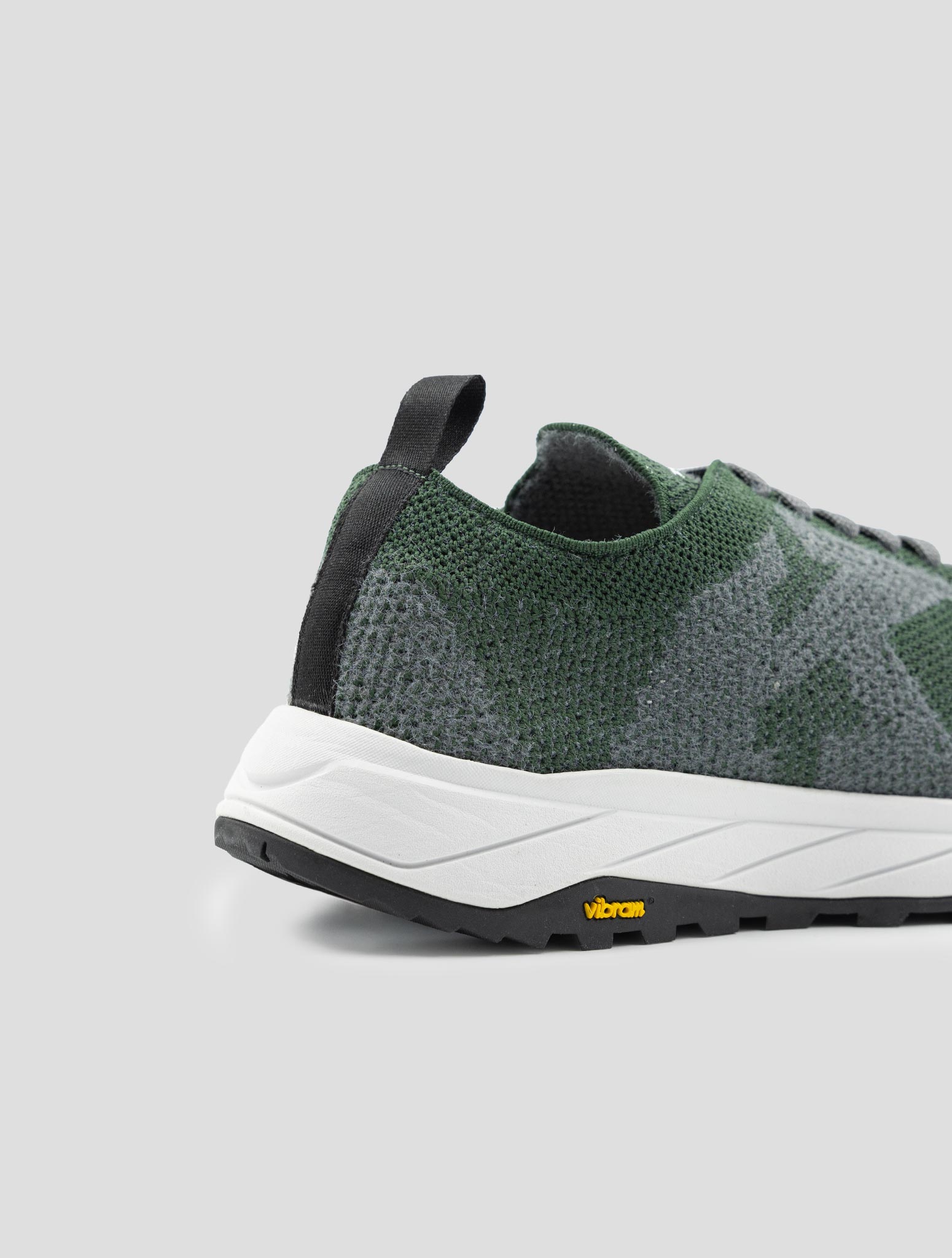 Kiton Green Pl Pu Wool Sneakers
