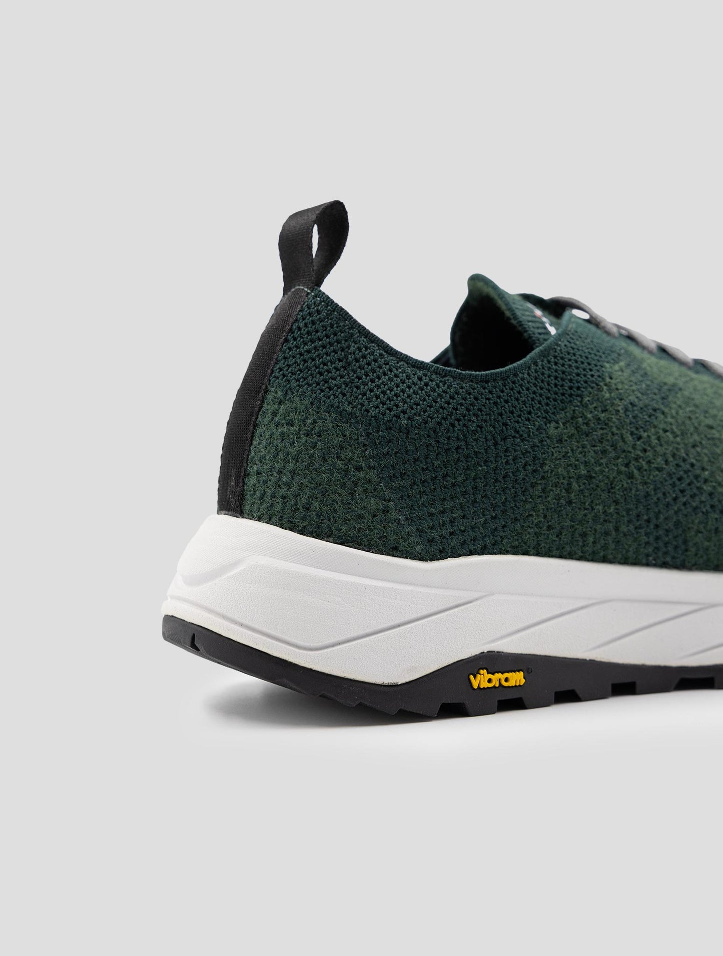 Kiton Green Pl Pu Wool Sneakers