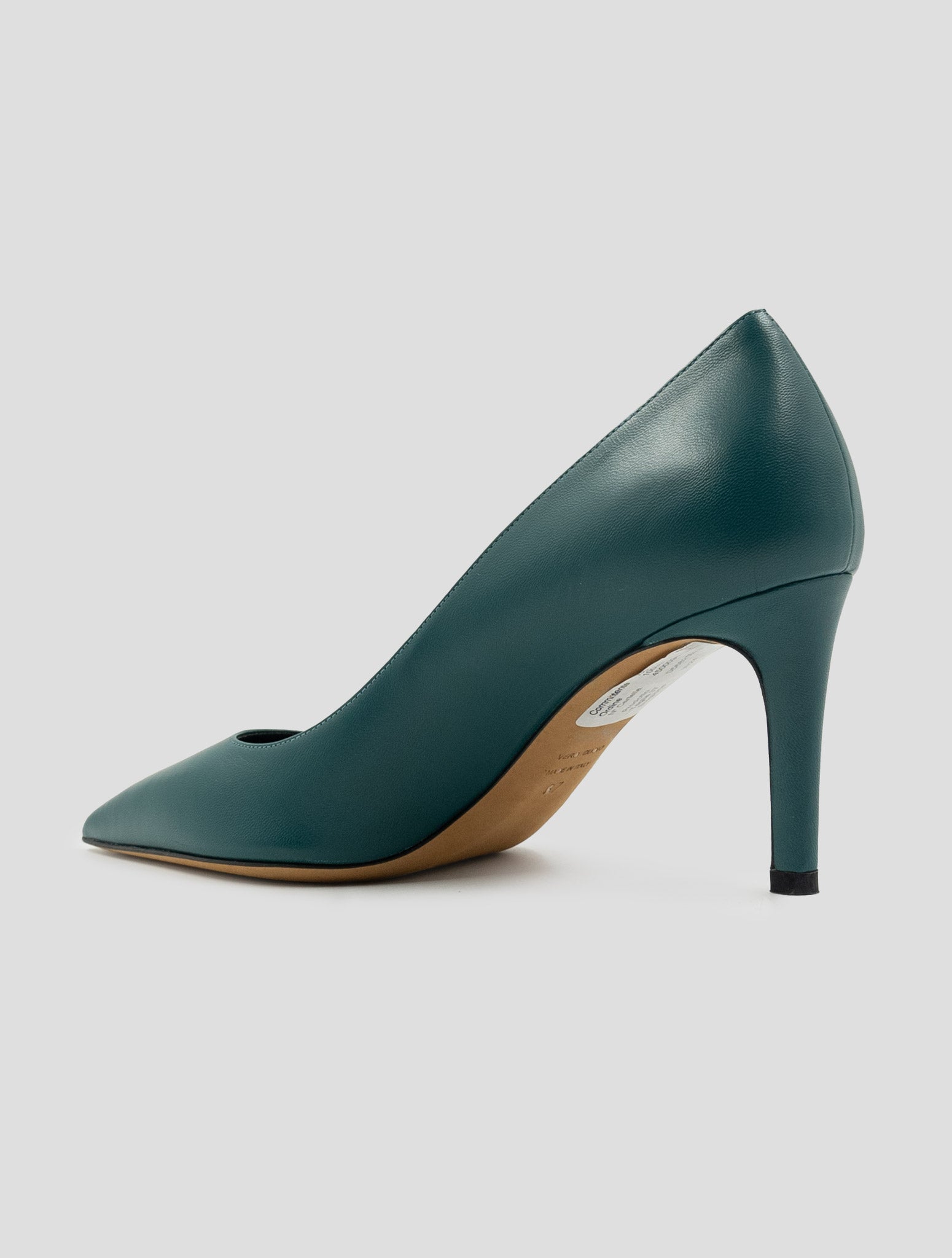 Kiton Green Leather Decollete