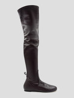 Kiton Burgundy Leather Boots