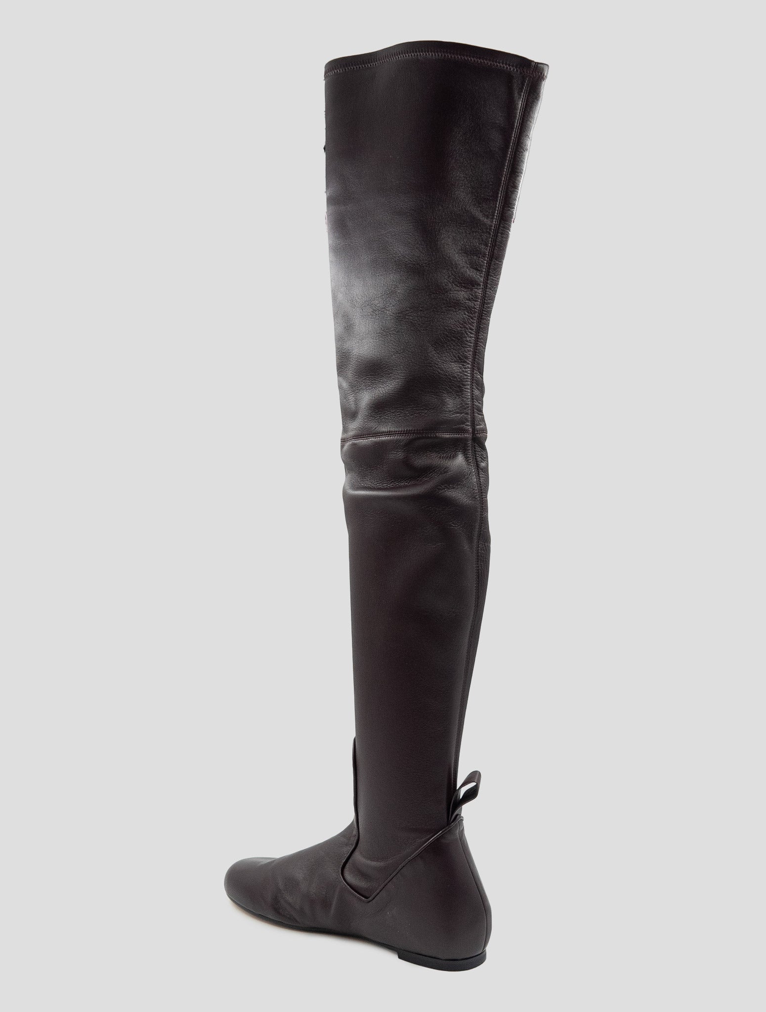 Kiton Burgundy Leather Boots