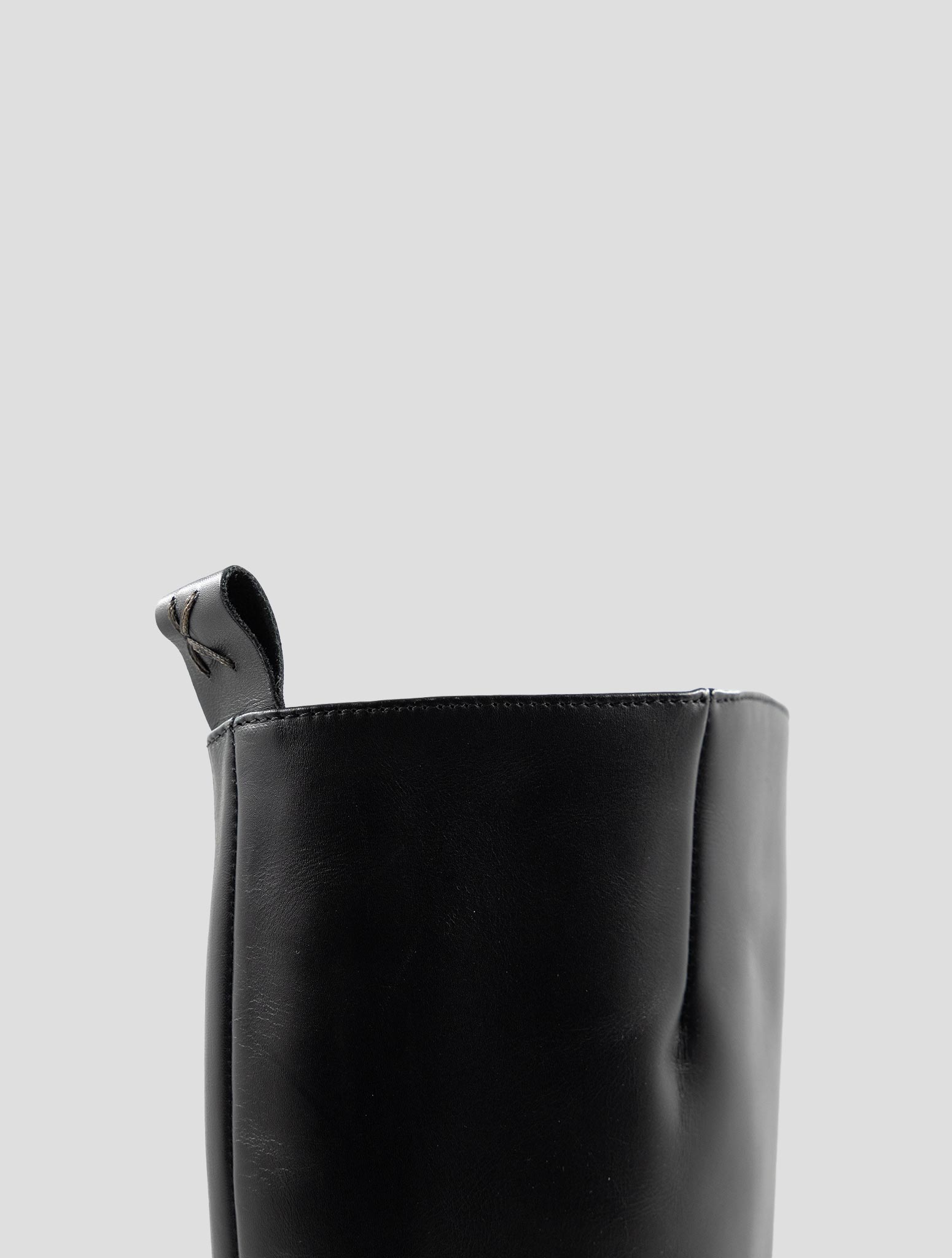 Kiton Black Leather Boots