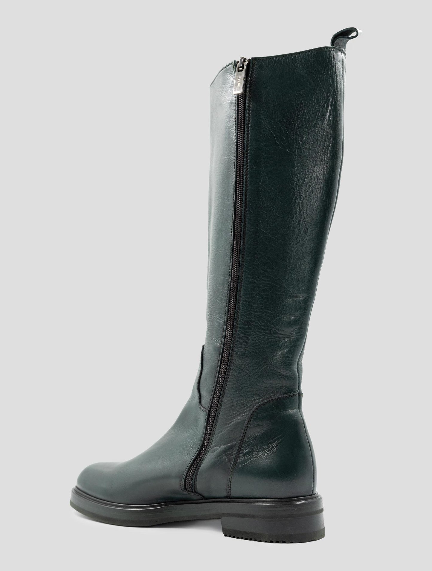 Kiton Green Leather Boots