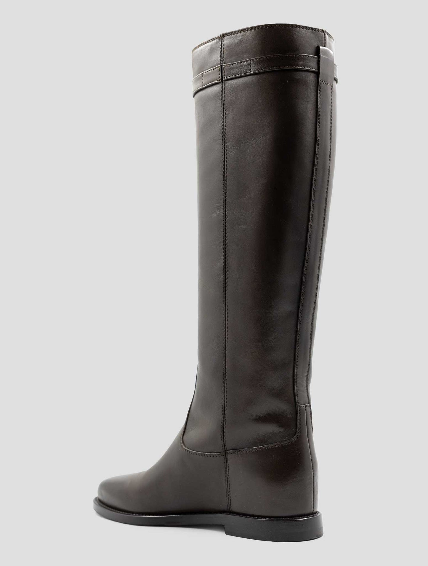 Kiton Brown Leather Boots