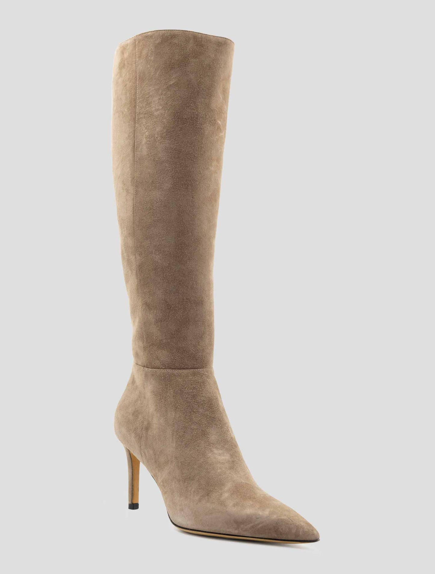 Kiton Brown Leather Suede Boots