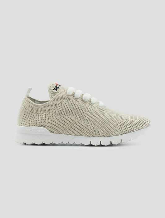 Kiton Beige Cashmere Pl Sneakers