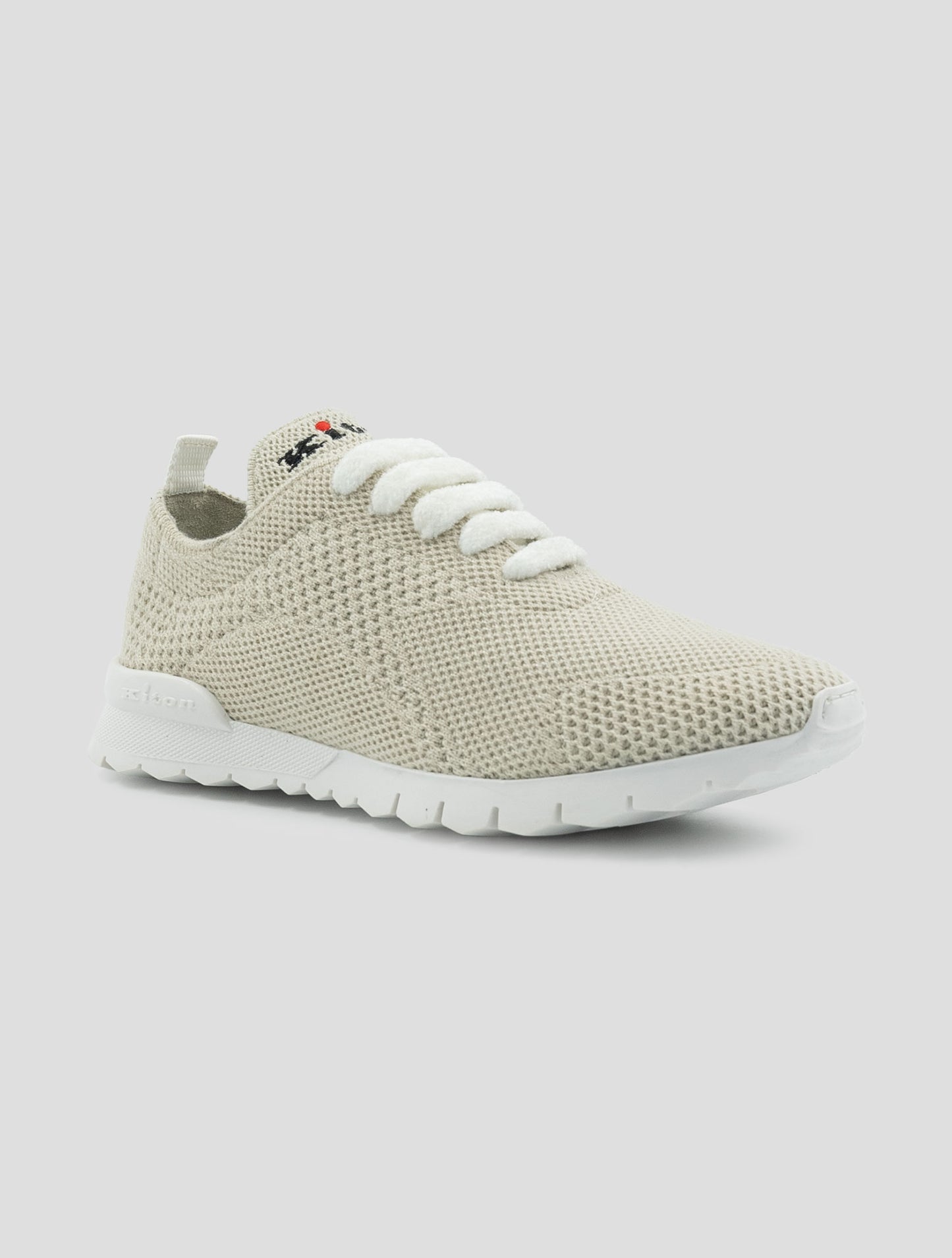 Kiton Beige Cashmere Pl Sneakers