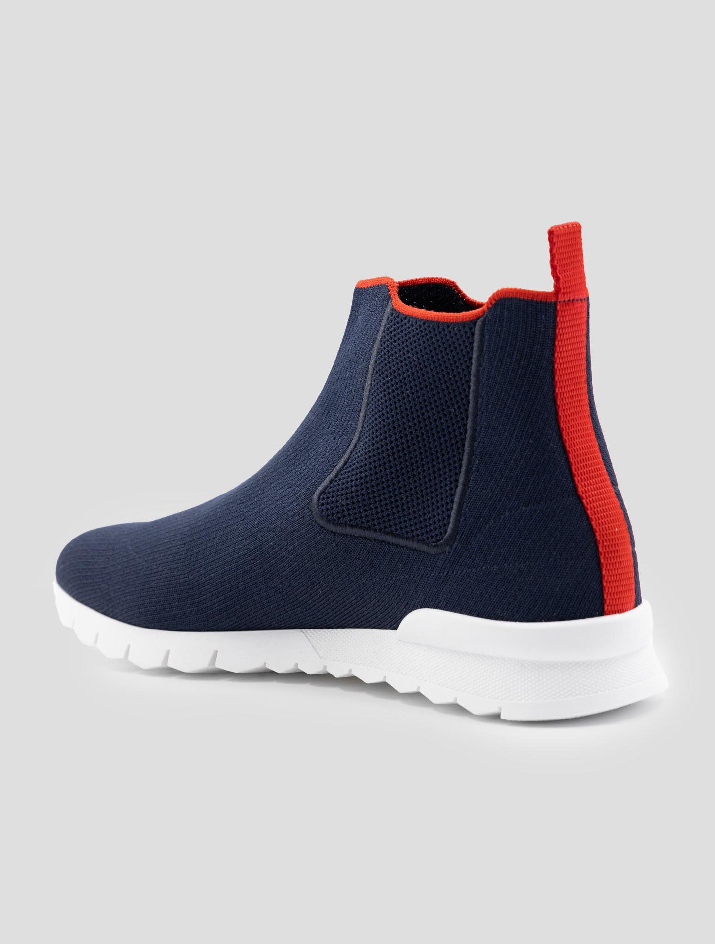 Kiton Blue Cotton Ea Sneakers