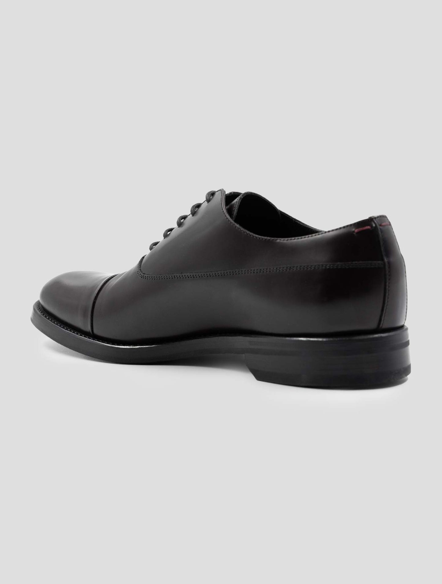 Kiton Burgundy Leather Dress Shoes