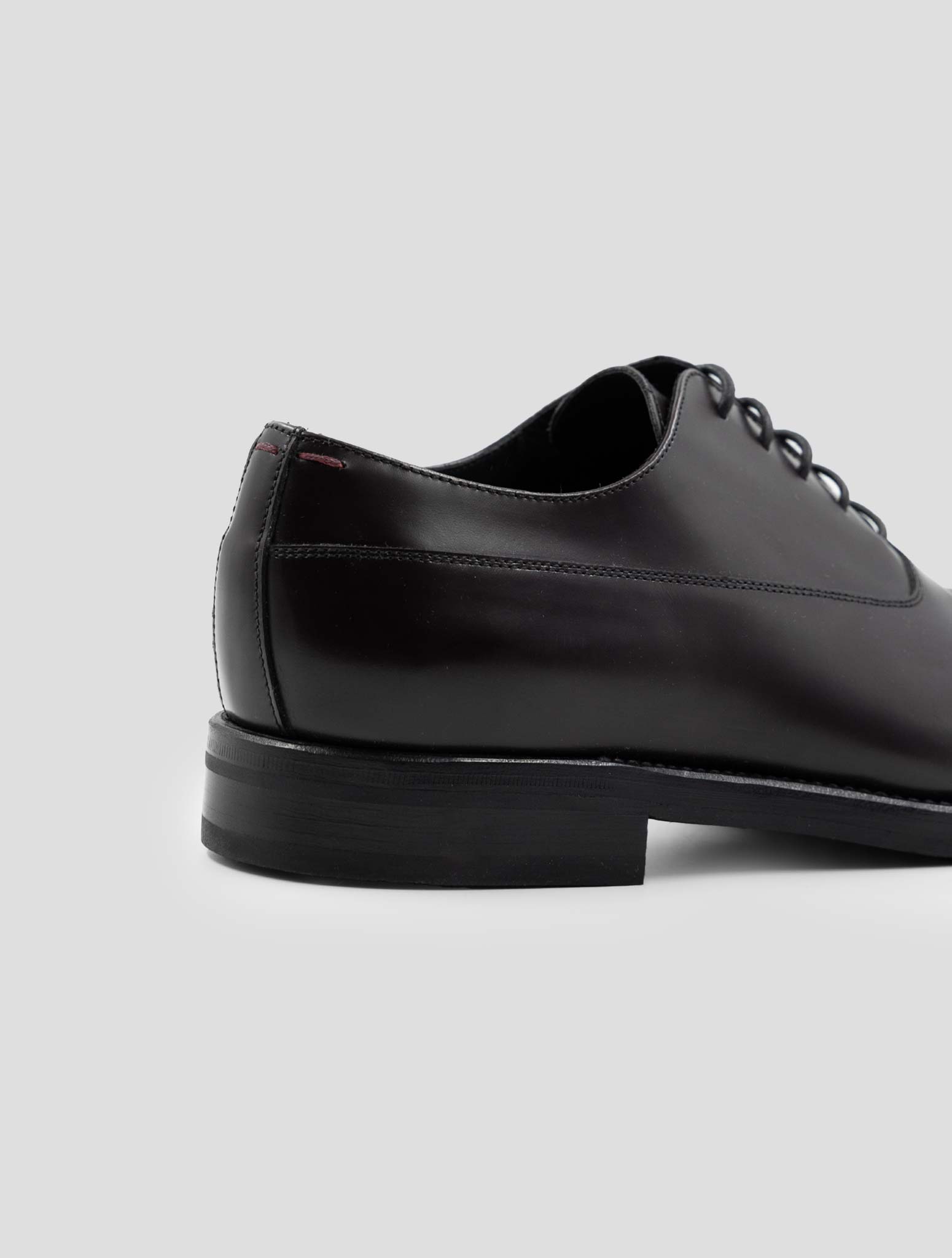 Kiton Burgundy Leather Dress Shoes