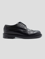 Kiton Black Leather Dress Shoes