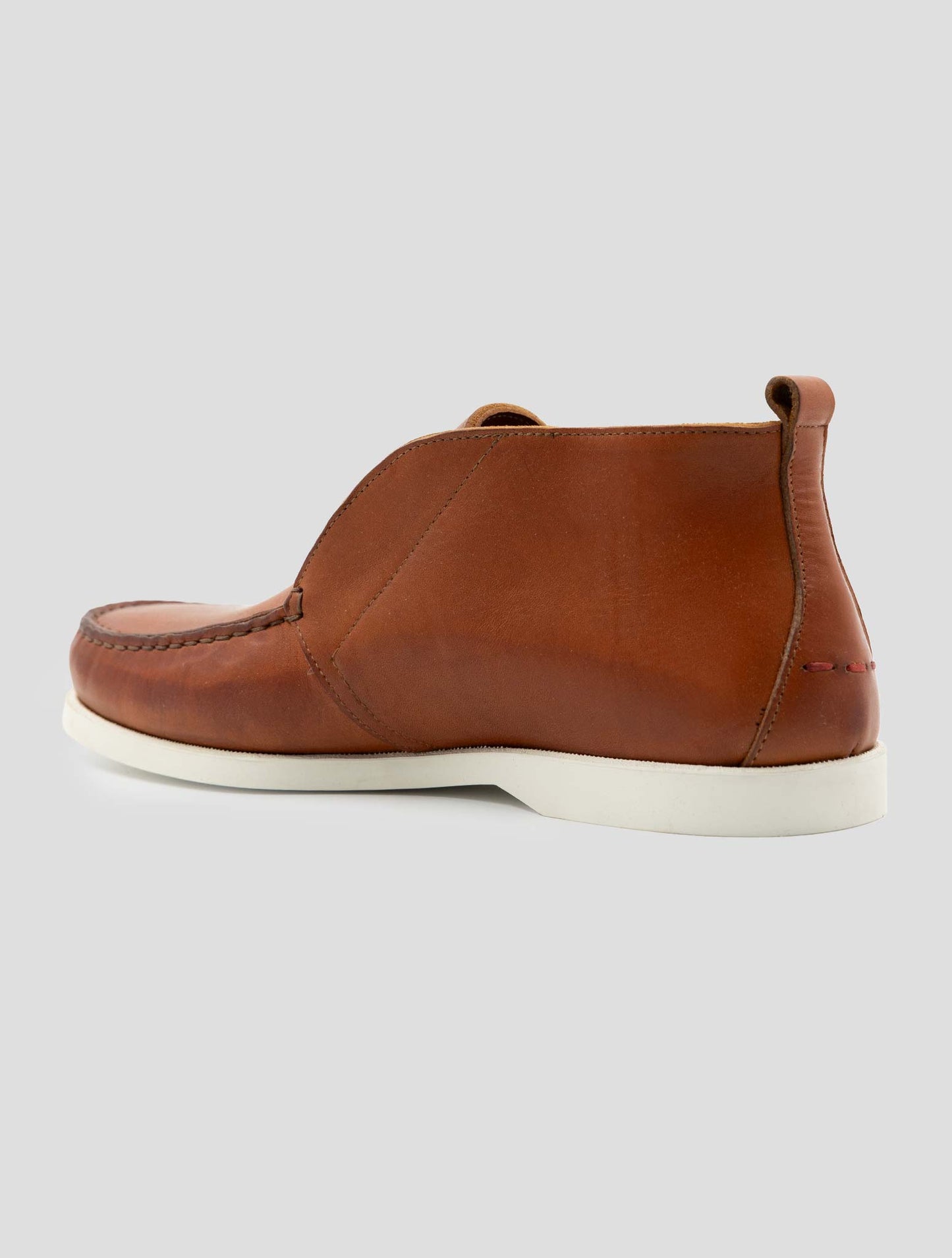 Kiton Brown Leather Loafers