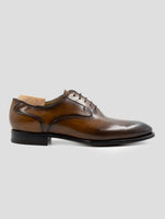 Kiton Brown Leather Dress Shoes