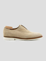 Kiton Beige Leather Suede Dress Shoes