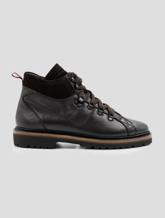 Kiton Brown Leather Boots