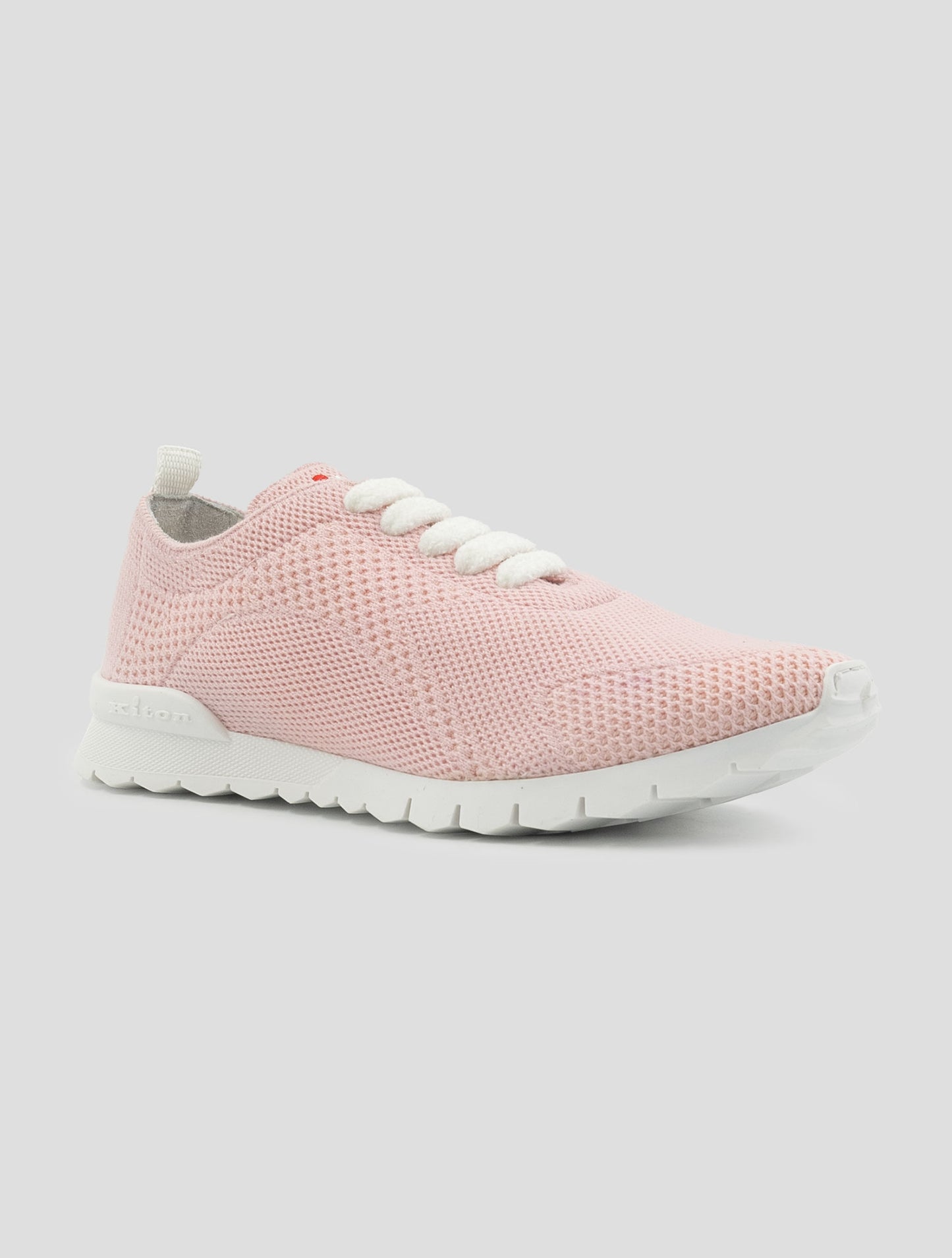 Kiton Pink Cashmere Pl Sneakers
