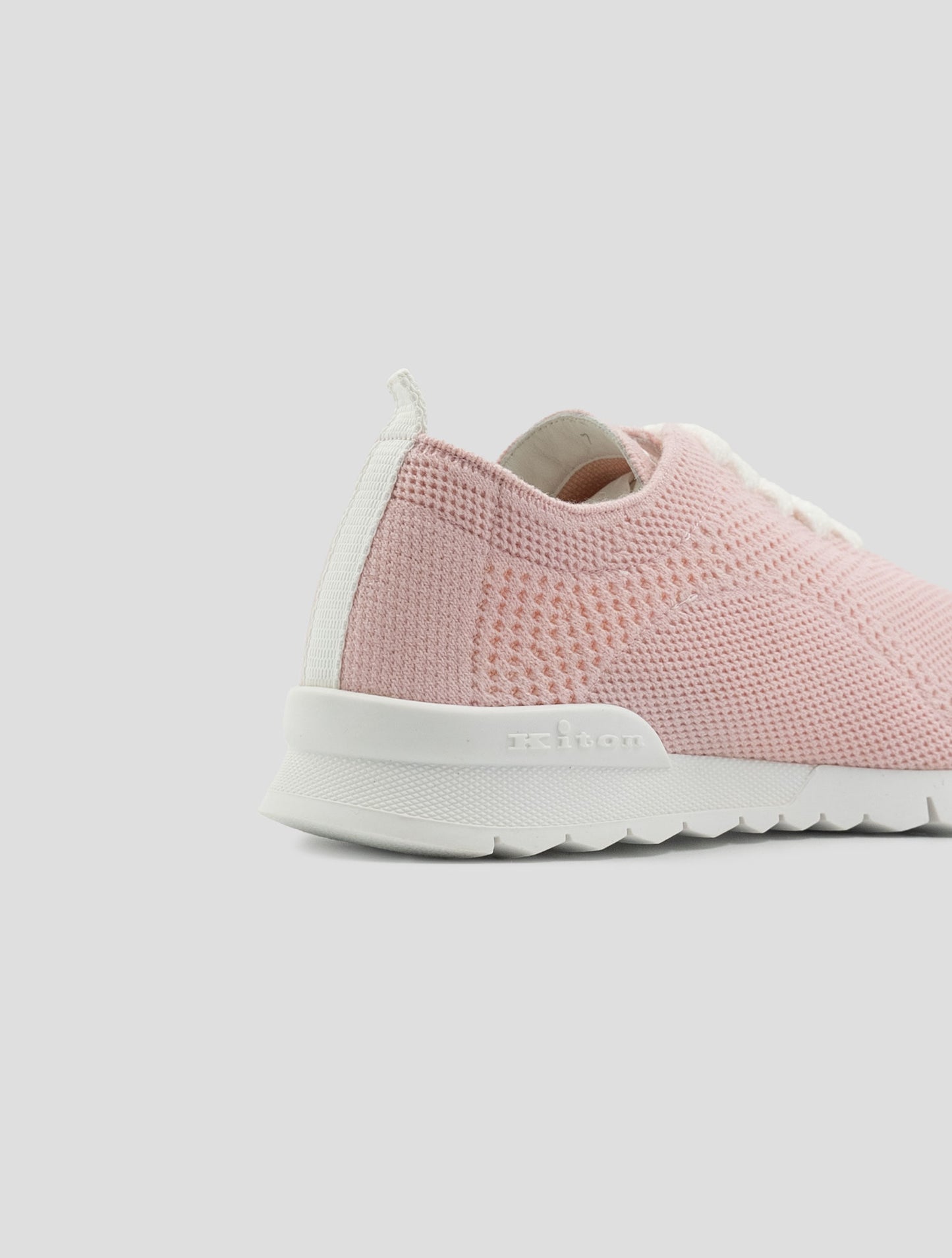 Kiton Pink Cashmere Pl Sneakers
