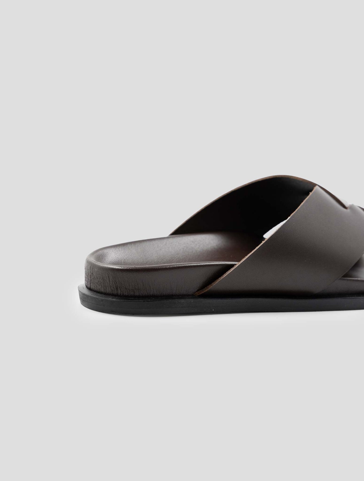 Kiton Brown Leather Sandals